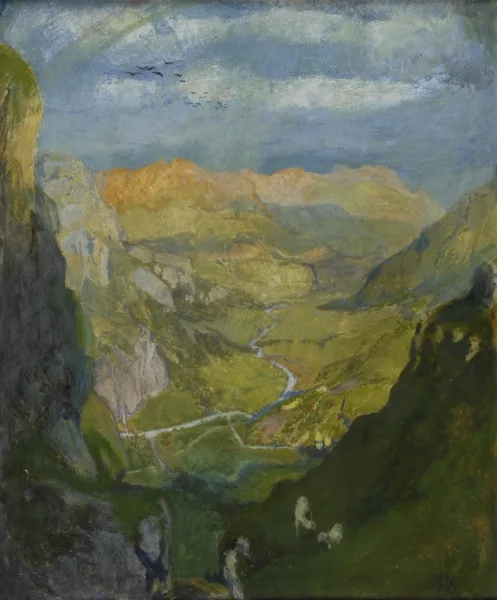 Alexander Leo Soldenhoff — Im Linthal, 1907