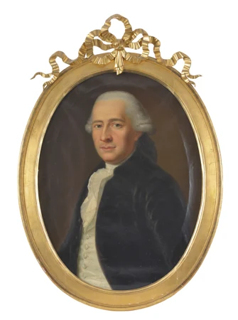 Portaits de Jacob Couvreu de Deckersberg (1722-1793) et de son épouse Marianne Marguerite de Fellenberg