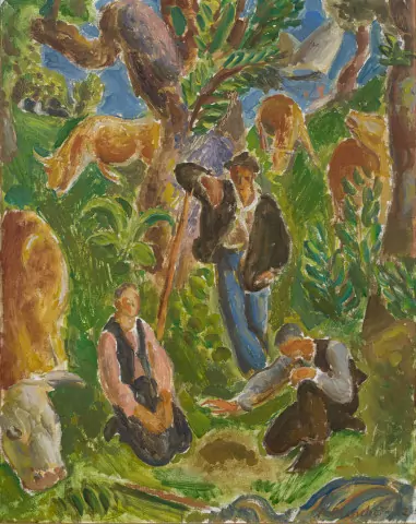 Die Hirten, 1922