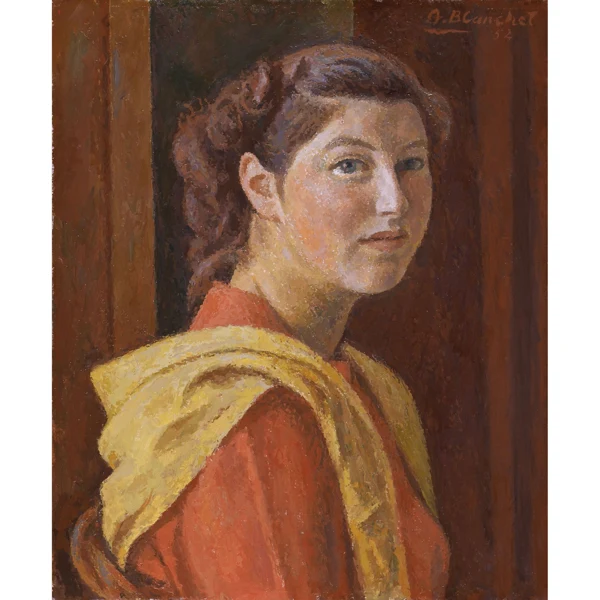 Alexandre Blanchet — MÄDCHEN MIT GELBEM SCHAL, 1952 GIRL WITH YELLOW SCARF, 1952