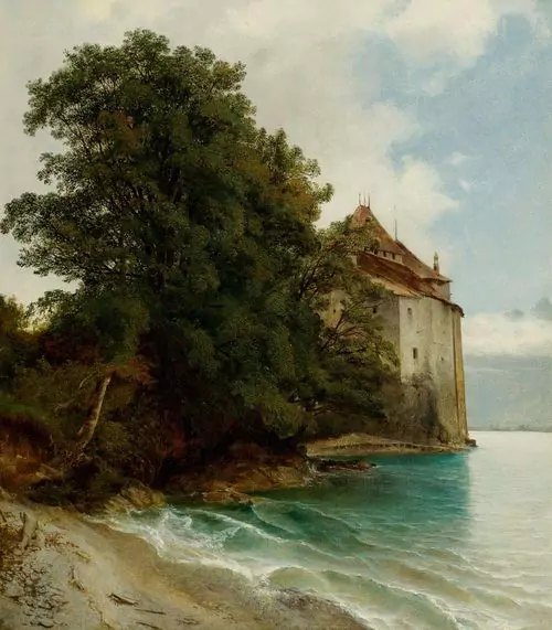 ALEXANDRE CALAME — Château de Chillon. — Koller Auktionen