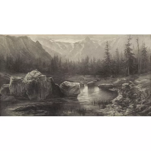 Alexandre Calame — Souvenir de la Scheidegg.