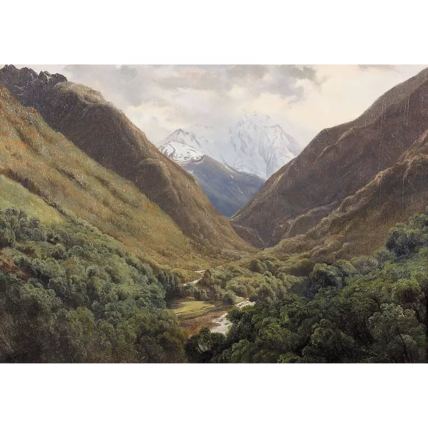 Alexandre Calame — "Le mont Rose à Venzone - Val Ansasca".