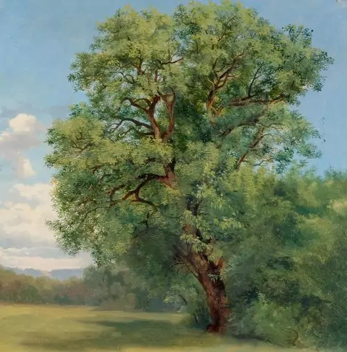 ALEXANDRE CALAME — Châtaignier. Circa 1850. — Koller Auktionen
