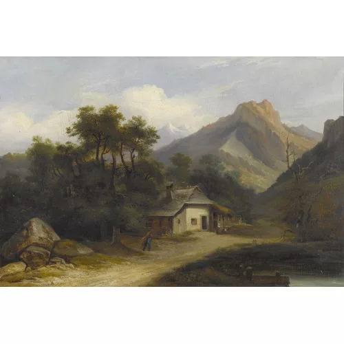 Alexandre Calame — Umkreis