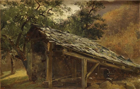 Fabrique dans le Valais, 1840