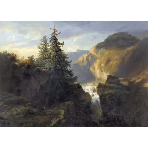 "Paysage de montagne"