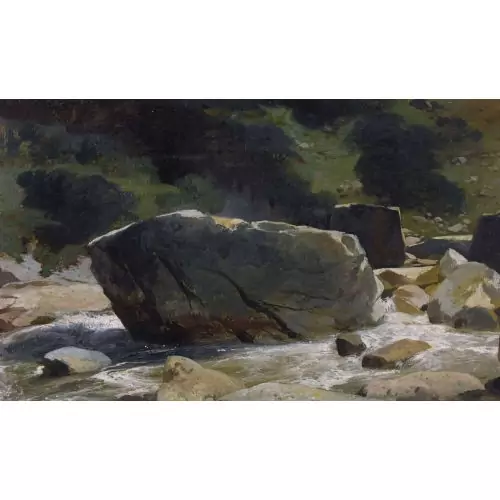 "Torrent et rochers"