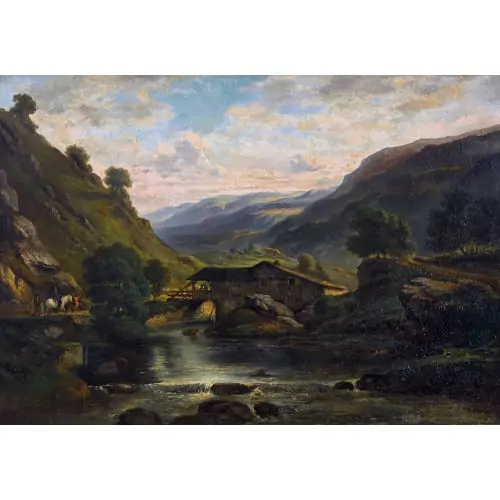 "Alpenlandschaft"