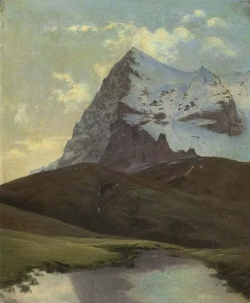 ALEXANDRE CALAME — Der grosse Eiger. — Koller Auktionen