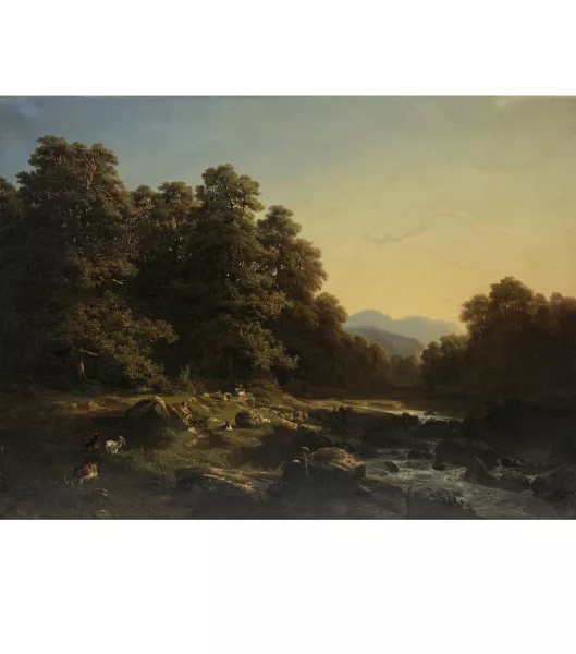 Alexandre Calame — Vallée d'Ancasca