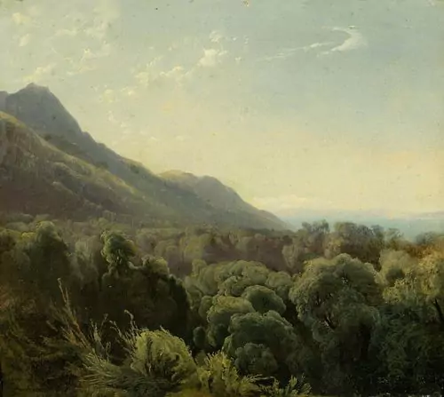 ALEXANDRE CALAME — Hügellandschaft. — Koller Auktionen