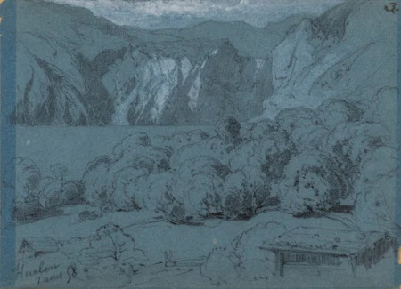 Flüelen, 1858