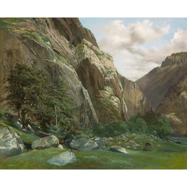 Alexandre Calame — LAUTERBRUNNEN, 1836