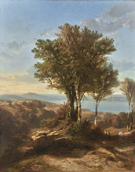 Alexandre Calame — Souvenir de l'Albis, 1853