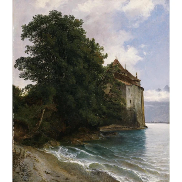 Alexandre Calame — LE CHÂTEAU DE CHILLON THE CASTLE OF CHILLLON