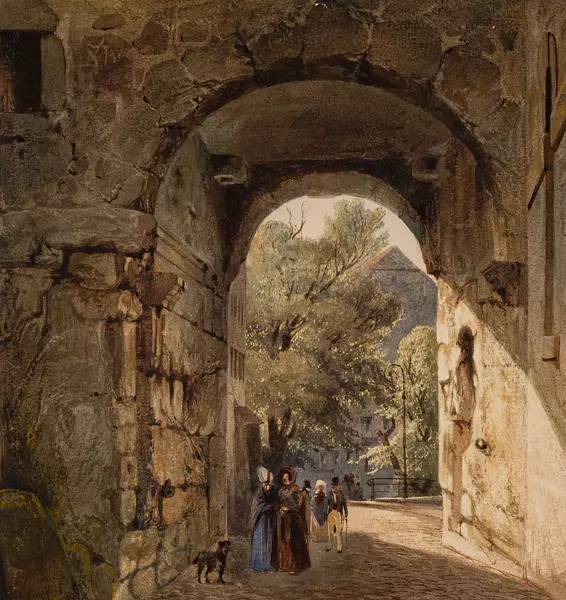 Porte du Bourg-de-Four in Genf