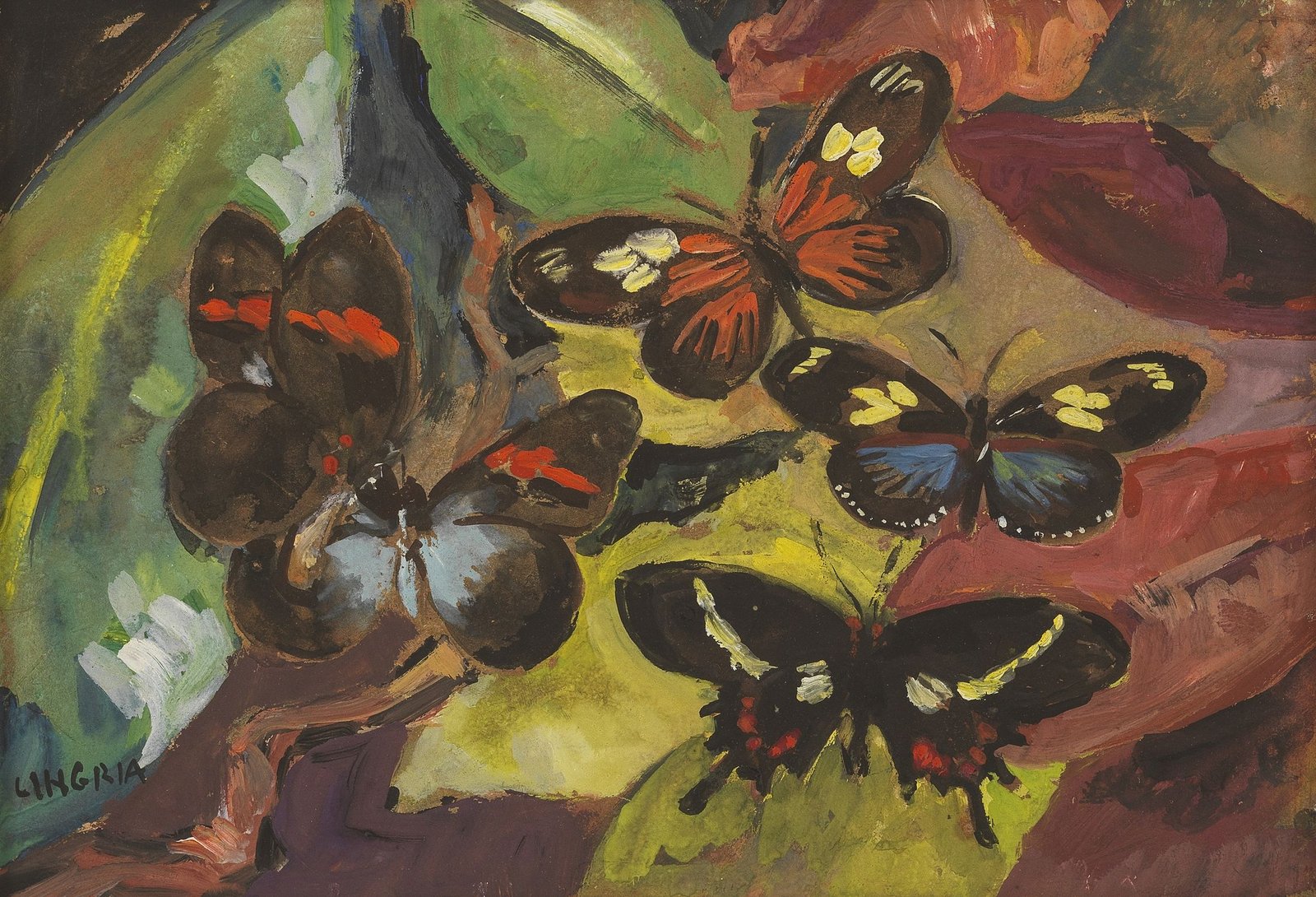 Les papillons