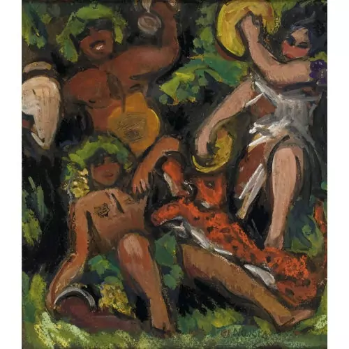 Bacchus mit Gefolge