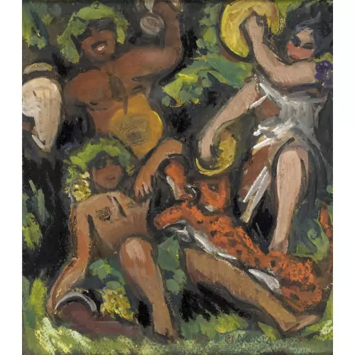 Bacchus mit Gefolge