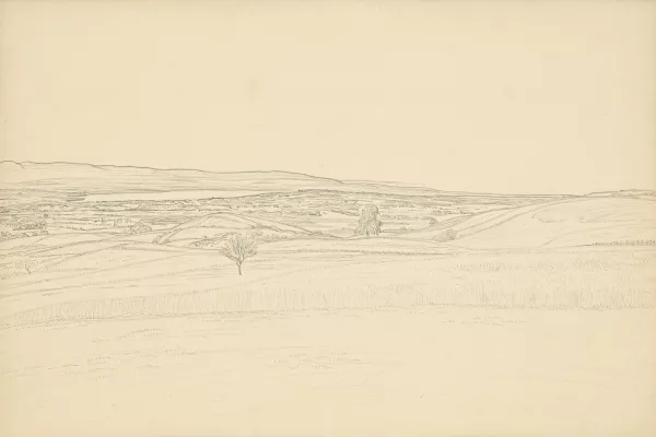 Alexandre Perrier — Paysage près Salève,