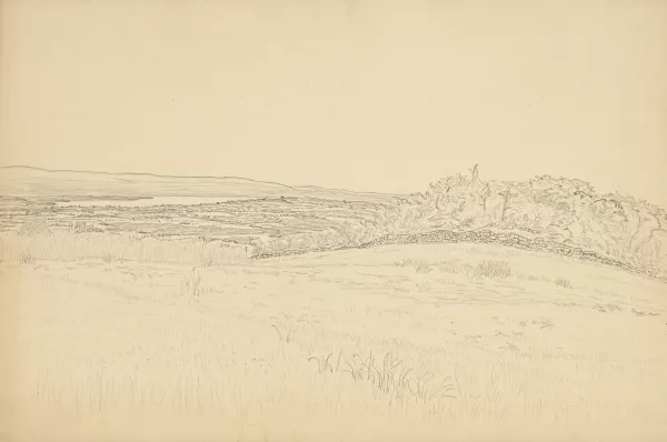Alexandre Perrier — Paysage près Salève,