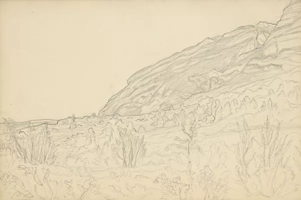 Alexandre Perrier — Paysage près Salève,