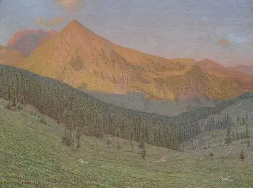 ALEXANDRE PERRIER — Roc d'Enfer et l'Uble. 1900. — Koller Auktionen