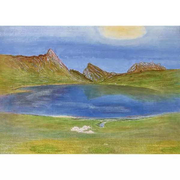 "Lac de Roy (bleu foncé)"