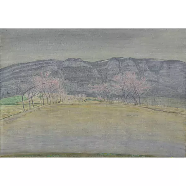 Alexandre Perrier — Les Arbres roses — Galerie Kornfeld