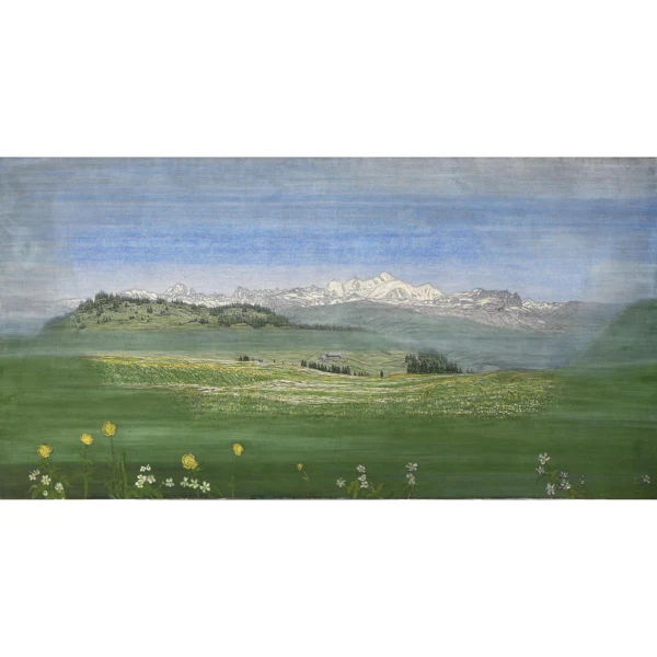 Alexandre Perrier — VUE DU MONT-BLANC VIEW OF MONT-BLANC