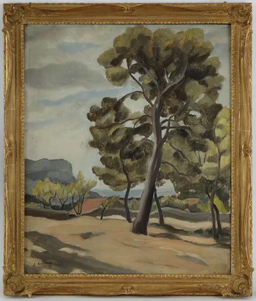 Alexandre Rochat — Alexandre Rochat (1895-1981), \\Paysage lacustre\\,