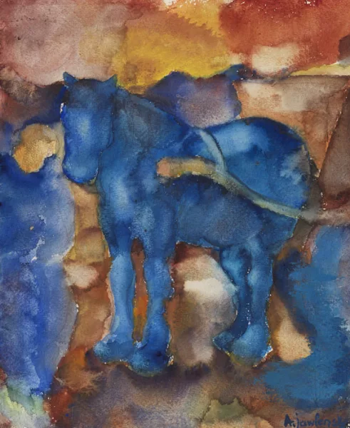 Alexej von Jawlensky — Blaues Pferd