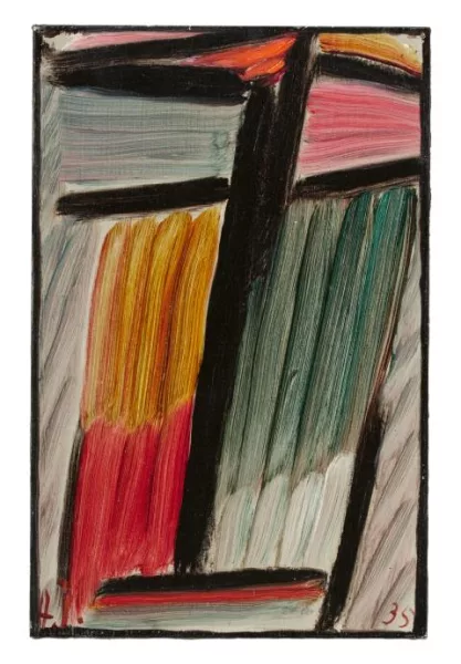 Alexej von Jawlensky — Meditation. Ein Brausen kam einher