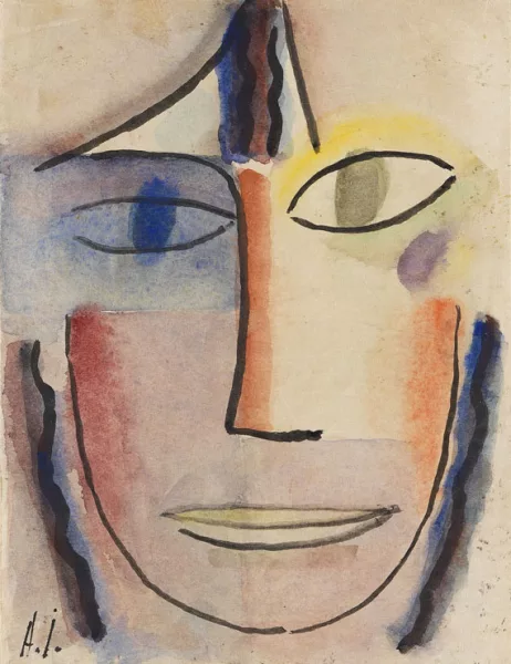 Alexej von Jawlensky — Frauenkopf Femina