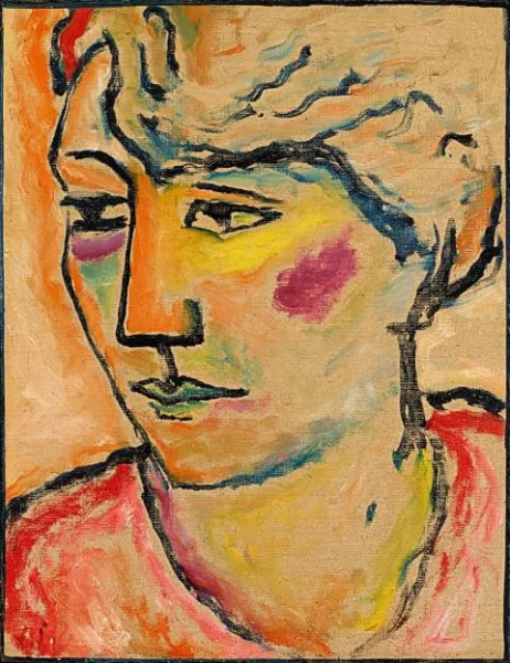 Alexej von Jawlensky — Portrait Frau Kirchhoff