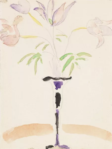 Alexej von Jawlensky — Vier Blumen in Vase