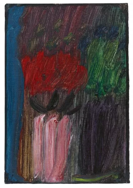 Alexej von Jawlensky — Stillleben: Azaleen in rosa Vase