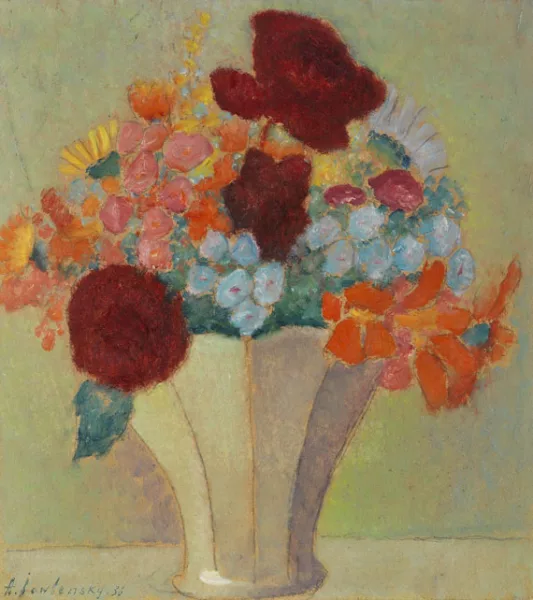 Alexej von Jawlensky — Grosses Stillleben: Helles Bouquet