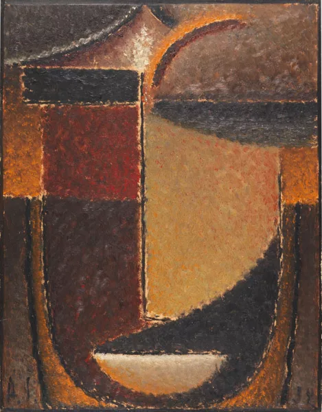 Alexej von Jawlensky — Abstrakter Kopf: Orient - Verhaltene Glut