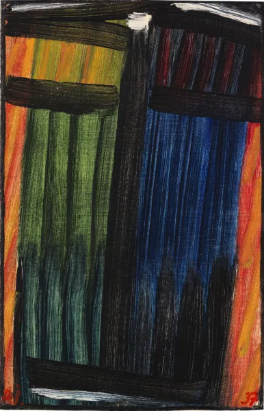 Alexej von Jawlensky — Grosse Meditation: Fegefeuer I