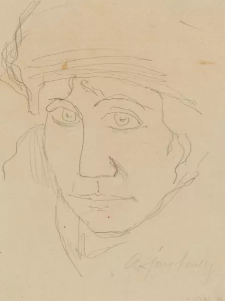 Alexej von Jawlensky — Porträt Tony Kirchhoff, Wiesbaden