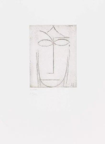 Alexej von Jawlensky — Kopf (Erstaunen)