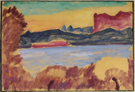 Alexej von Jawlensky — Landschaft Genfer See