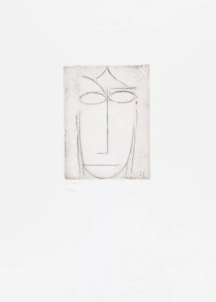 Alexej von Jawlensky — Kopf (Erstaunen)