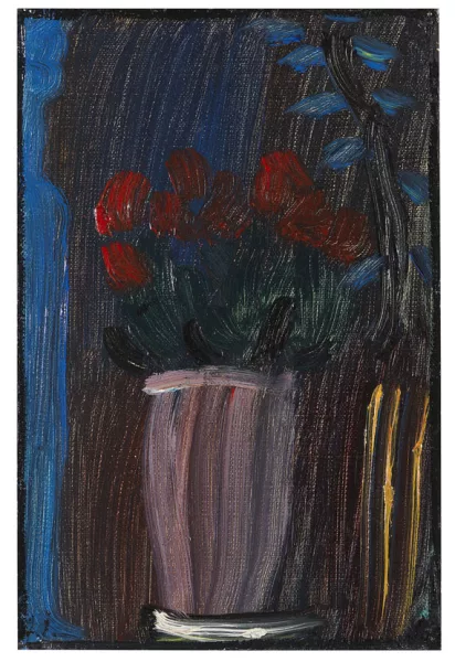 Alexej von Jawlensky — Stillleben: Alpenveilchen erblühen