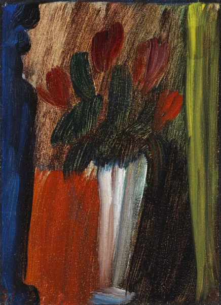 Alexej von Jawlensky — Stillleben (Blumen in weißer Vase)