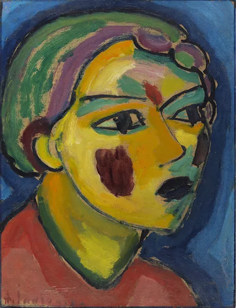 Alexej von Jawlensky — Dichterin (Mystischer Kopf)