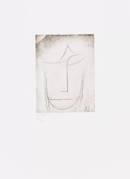 Alexej von Jawlensky — Kopf (überlegend)