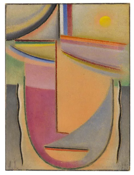 Alexej von Jawlensky — Abstrakter Kopf: September